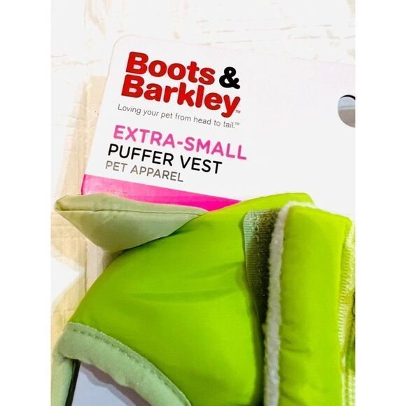 Boots and Barkley XS Puffer Vest Rain Dog‎ Pet NWT - Picture 2 of 4